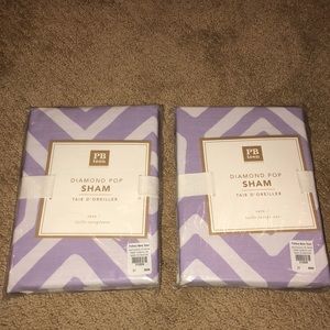 NEW Pottery Barn Teen shams